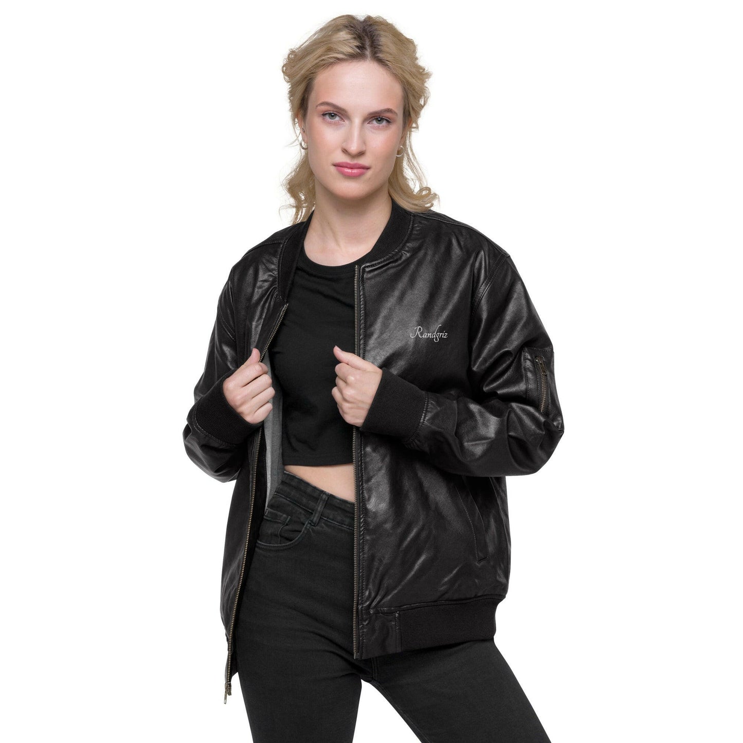 Brunhilde leather jacket.