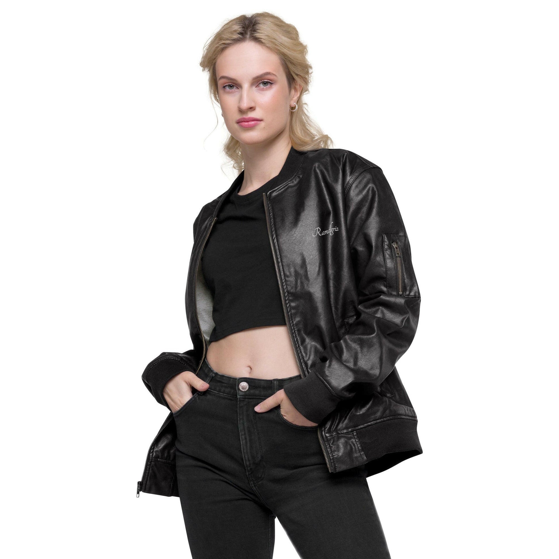 Brunhilde leather jacket.