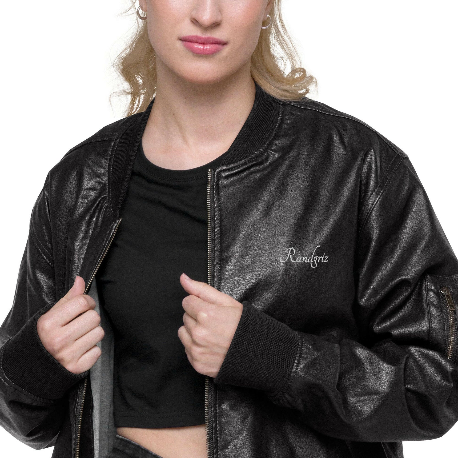 Brunhilde leather jacket.