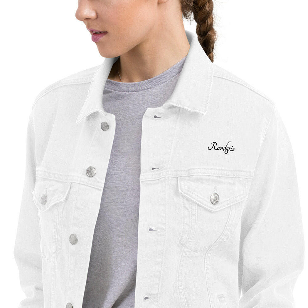 Brunhilde denim jacket.